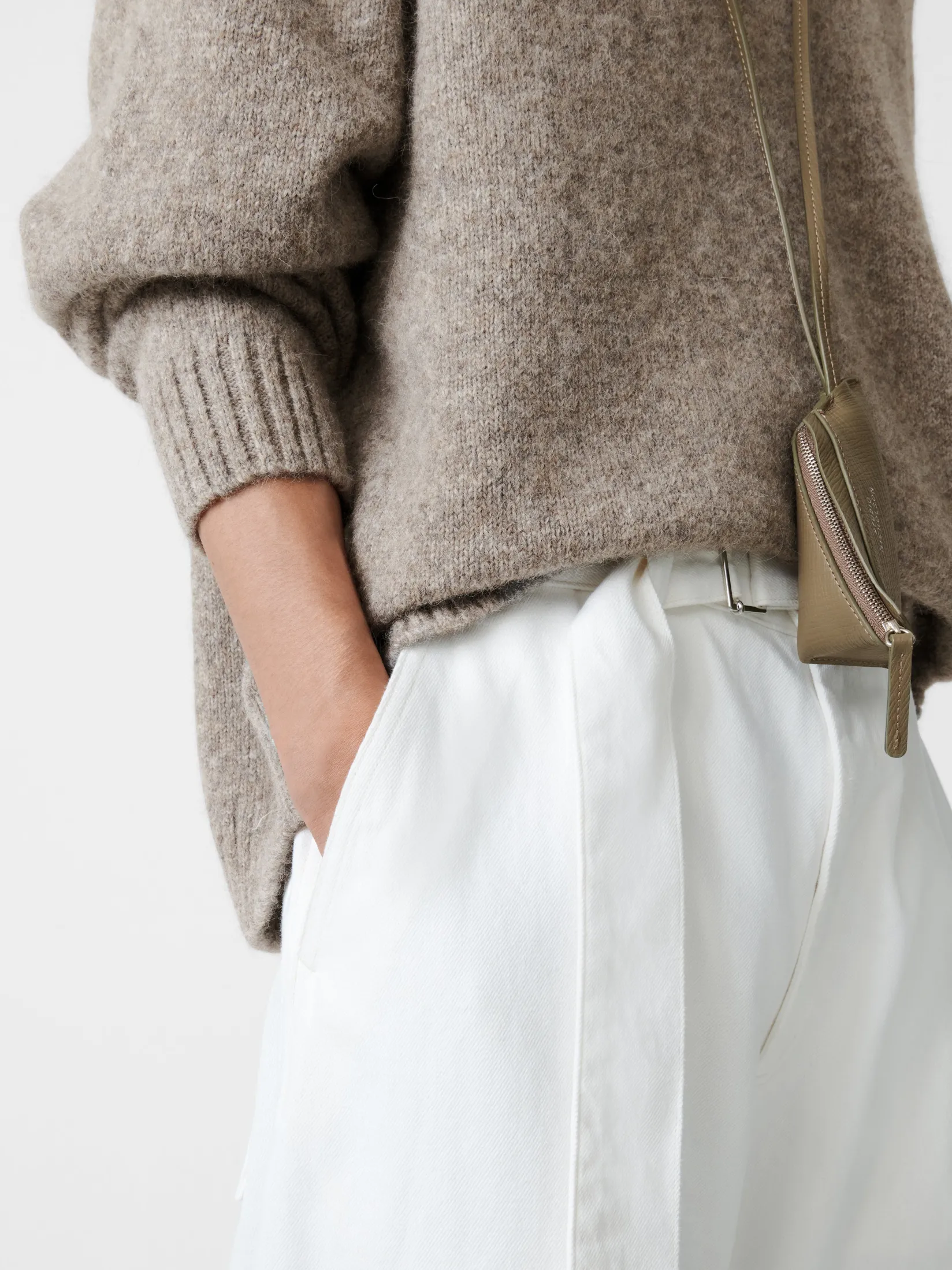 New Studio Nicholson Vico Knit Natural Marl