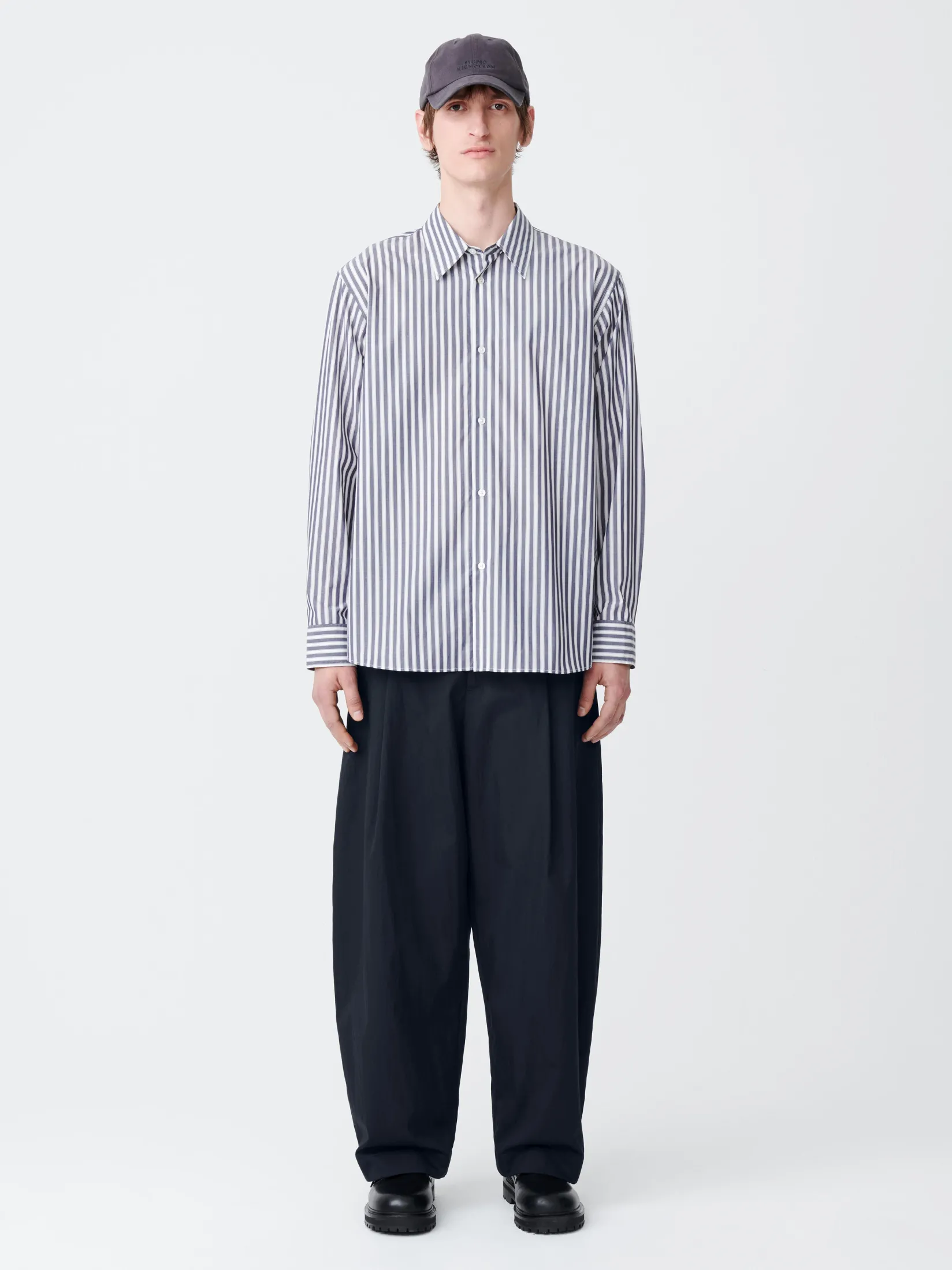 Discount Studio Nicholson View Shirt Classic Stripe