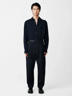 Hot Studio Nicholson View Shirt Darkest Navy