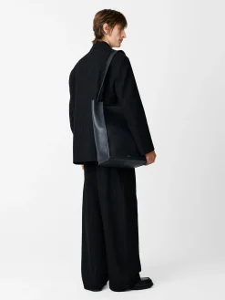 Discount Studio Nicholson Vital Stripe Pant Black