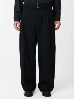 Discount Studio Nicholson Vital Stripe Pant Black