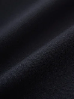 Clearance Studio Nicholson Wilton Tropical Wool Shirt Darkest Navy